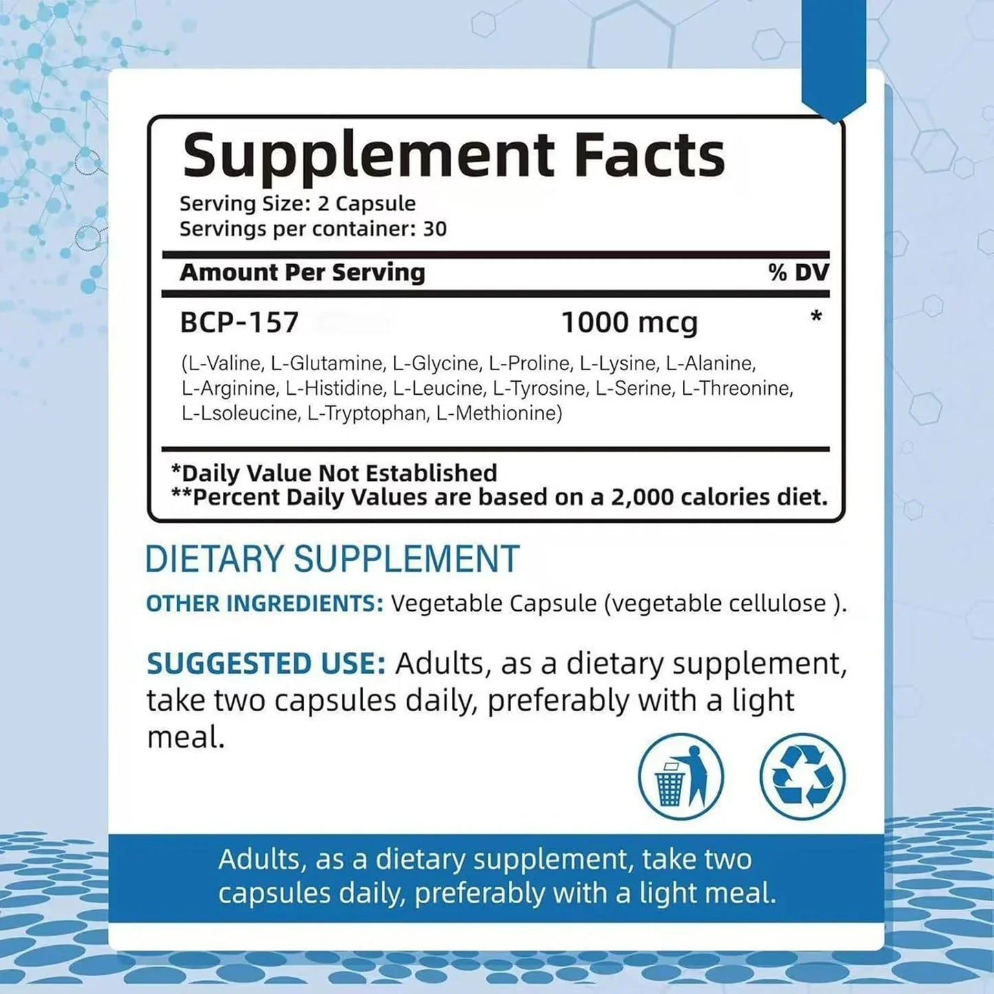 BPC-157 Recovery Complex Joints, Muscles & Gut Repair