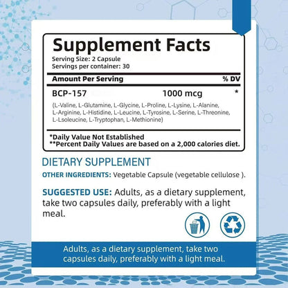 BPC-157 Recovery Complex Joints, Muscles & Gut Repair