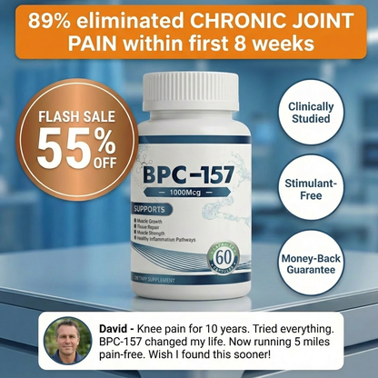 BPC-157 Recovery Complex Joints, Muscles & Gut Repair
